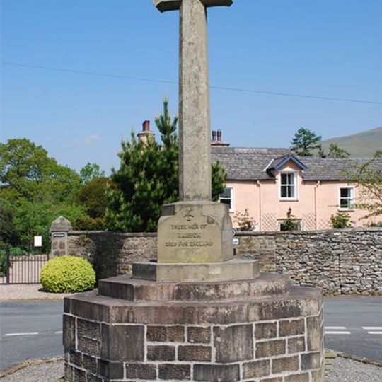 Barbon War Memorial