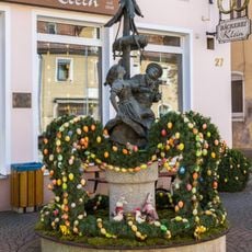 Easter fountains in Hartmannshof