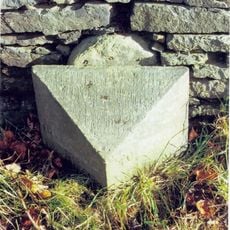Lancs County Council Milestone, by Facit Church
