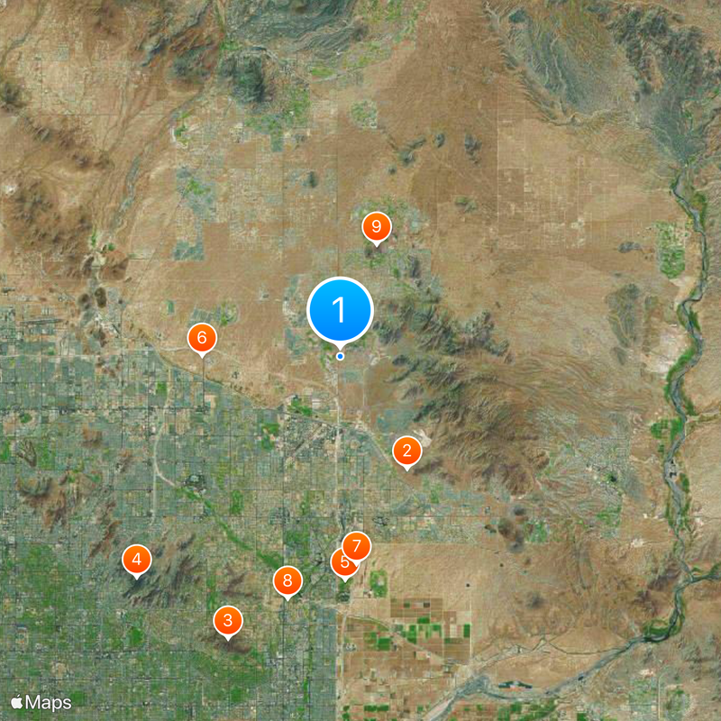 Arizona's 6th congressional district Map
