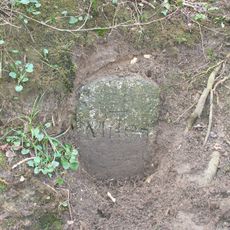 Milestone, on hill W of Ham Farm