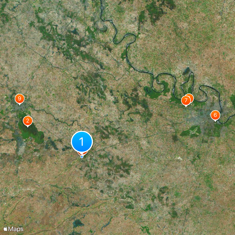 Buland Darwaza Karte