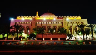 At night 0