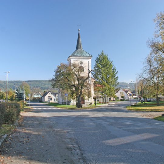 Church of Saint Wenceslaus in Bílé Podolí