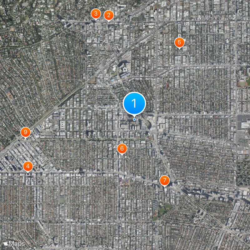 Cedars-Sinai Medical Center Map