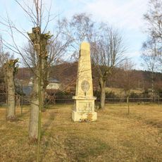 Pomník padlým v prusko-rakouských válkách na hřbitově ve Velkém Šenově