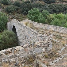 Roman bridge over Voltoya river, Ojos-Albos