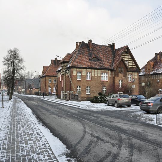 Układ urbanistyczny osiedla robotniczego KWK Dębieńsko