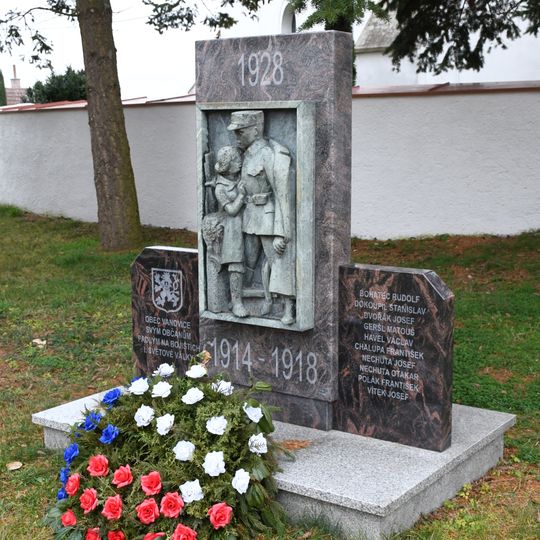 World War I memorial in Vanovice