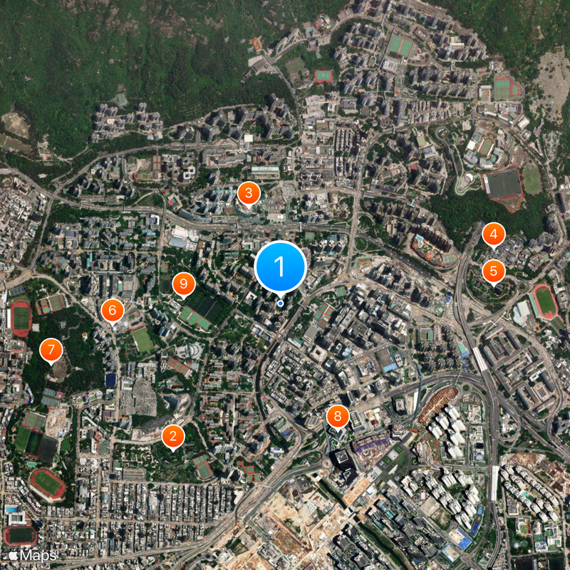 Lower Wong Tai Sin Estate Map