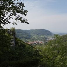 Tobeltal mit Mittagsfels und Wielandstein