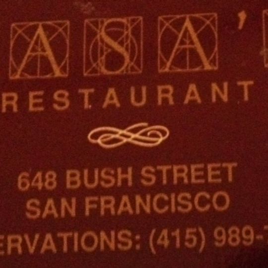 Masa's Wine Bar & Kitchen