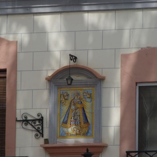 Ceramic panel of Our Lady of the Forsaken
