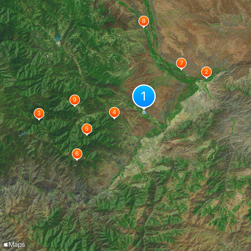 Distretto di Zəngilan Mappa