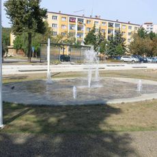 Kašna na Studentském náměstí v Kadani