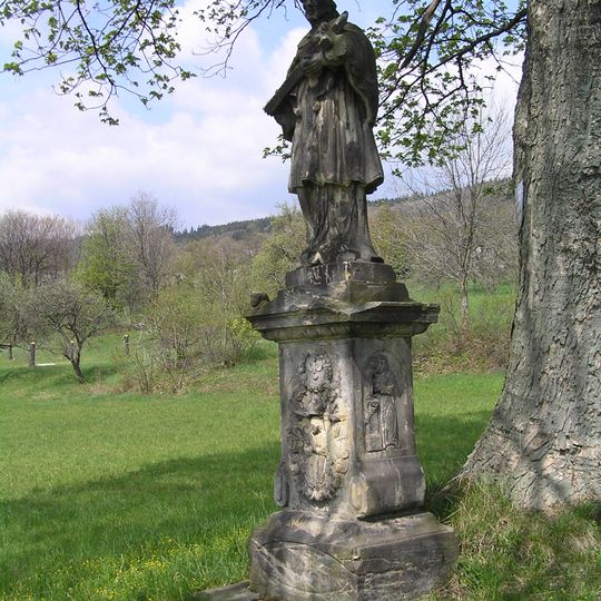 Světlá pod Ještědem - socha svatého Jana Nepomuckého