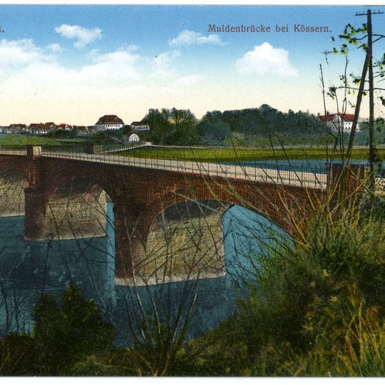 Straßenbrücke über die Mulde Kössern