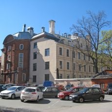 Дом, где жили физики: в 1941-1946 гг. — С.И. Вавилов, в 1939-1940 гг. — Д.С. Рождественский