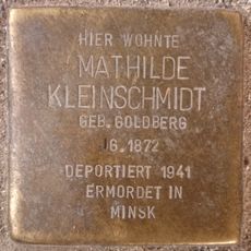 Stolperstein en memoria de Mathilde Kleinschmidt