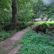 Lávka přes Zbirožský potok pod Slapnicí