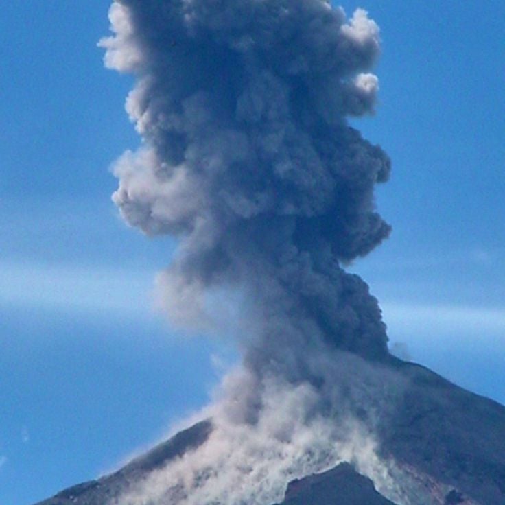 Santiaguito Volcano