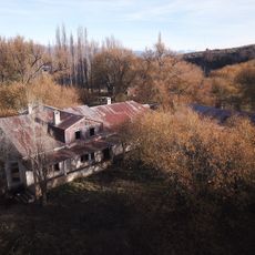 Casona fundacional de la Estancia Alto Río Cisnes