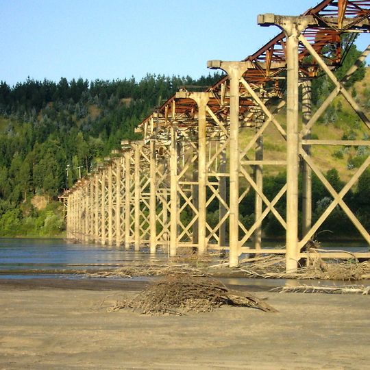 Puente Viejo sobre el Río Itata