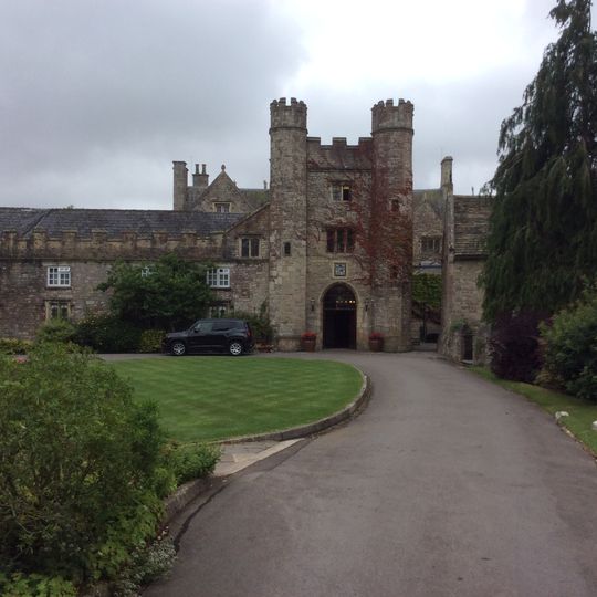 Gatehouse and attached range at St Pierre Hotel