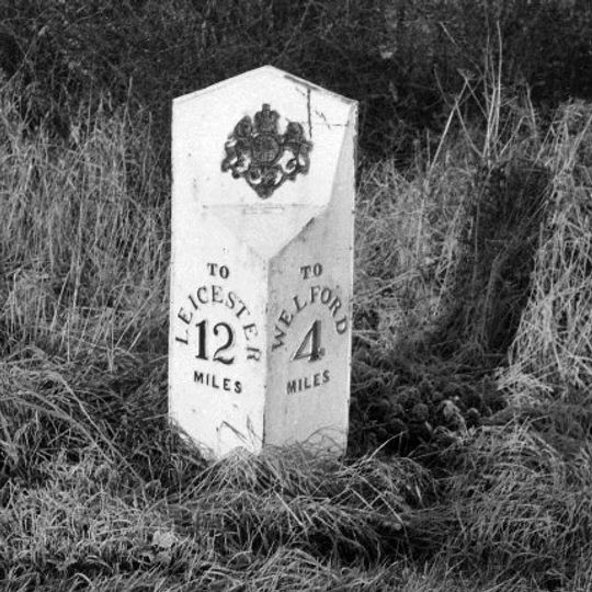 Milepost South Of The Cottage Farm At Ngr 635885