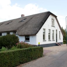 Boerderij, gepleisterd langhuis