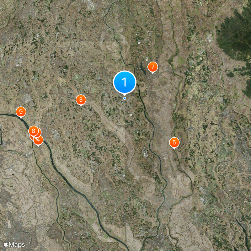 Tsukuba Circuit Mapa