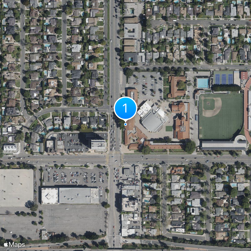 Notre Dame High School Map