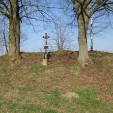 Kříž východně od Mnichu na rozcestí