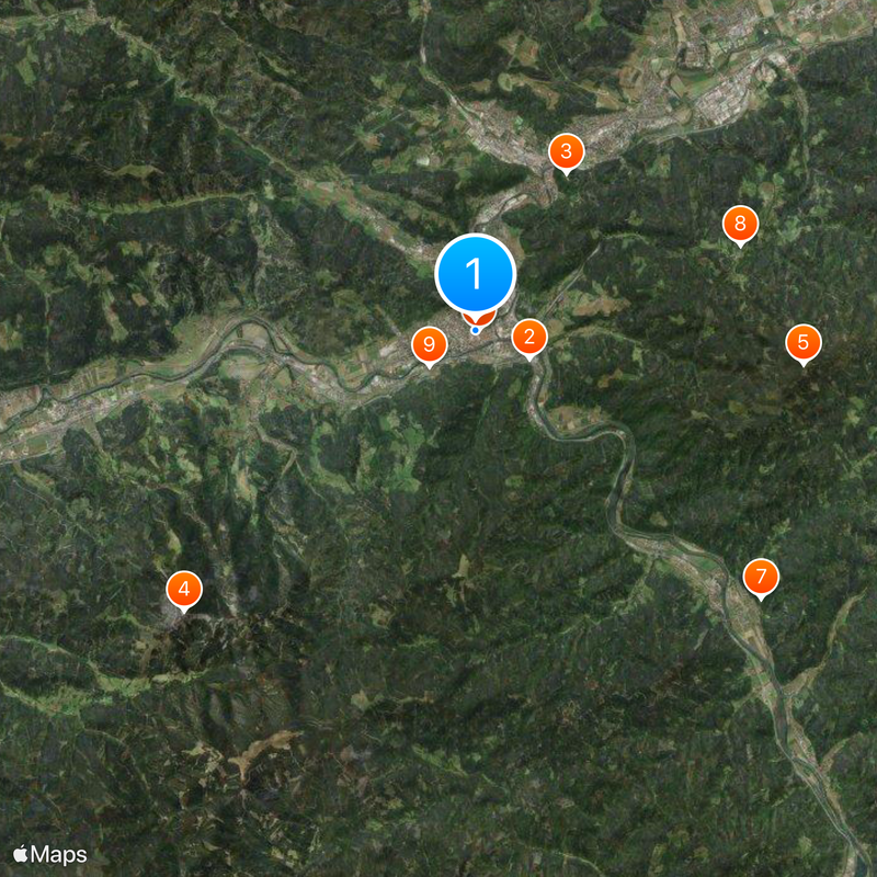 Bruck an der Mur Map