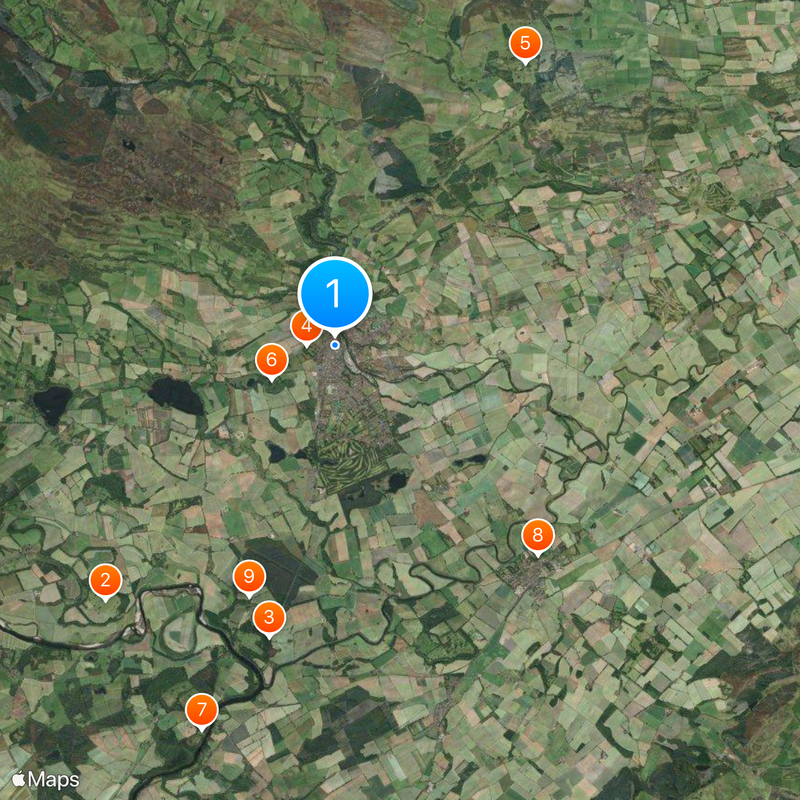 Blairgowrie and Rattray Map