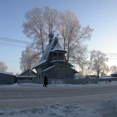 Wooden Orthodox church in Konyovo