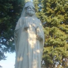 Statue of Germanos Karavangelis, Kastoria