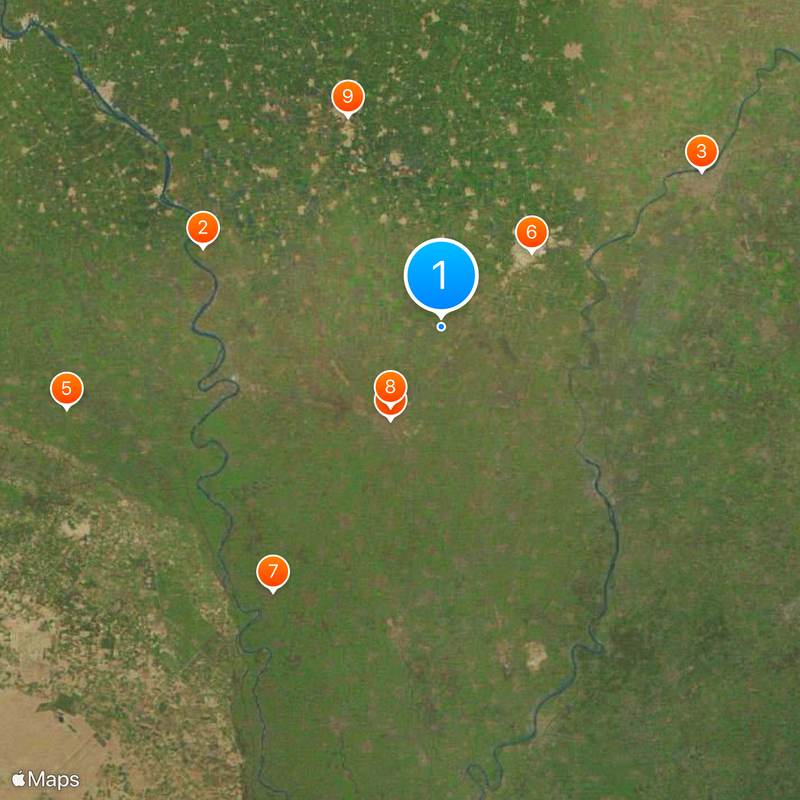 Gharbia Governorate Map