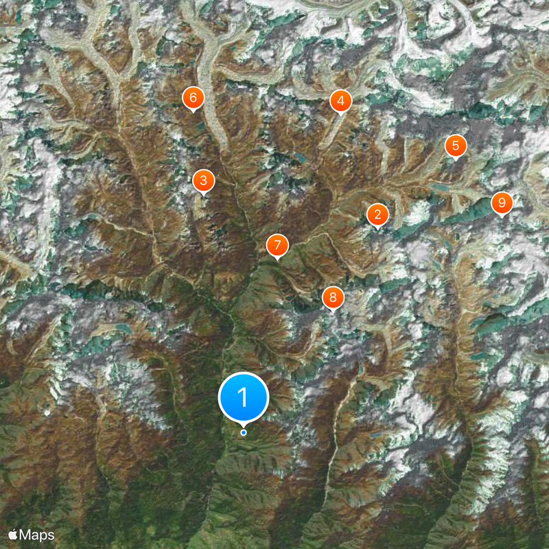 Lukla Map