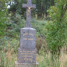 Kříž u silnice západně od Rudíkova