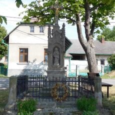 Wayside cross in Lično
