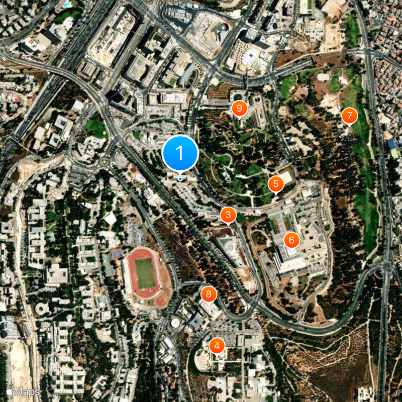 Ministry of Interior Map