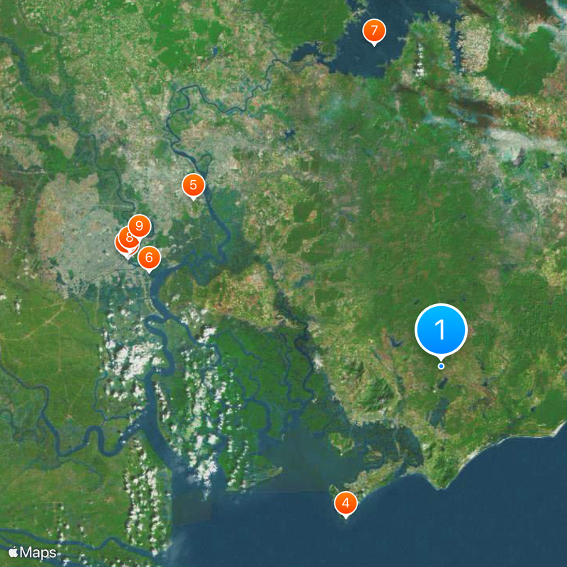 Bà Rịa-Vũng Tàu Map
