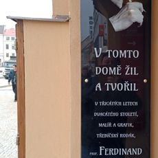 Pamětní deska Ferdinanda Staegera
