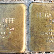 Stolperstein à la mémoire de Bela  Joffe