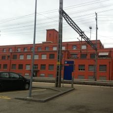 Classification yard, main service building