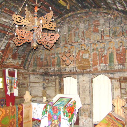 Wooden church in Sărata, Bistrița-Năsăud