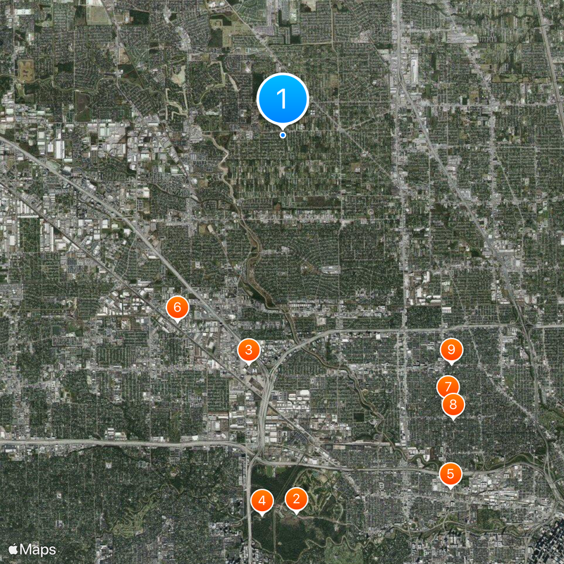 Acres Homes Map