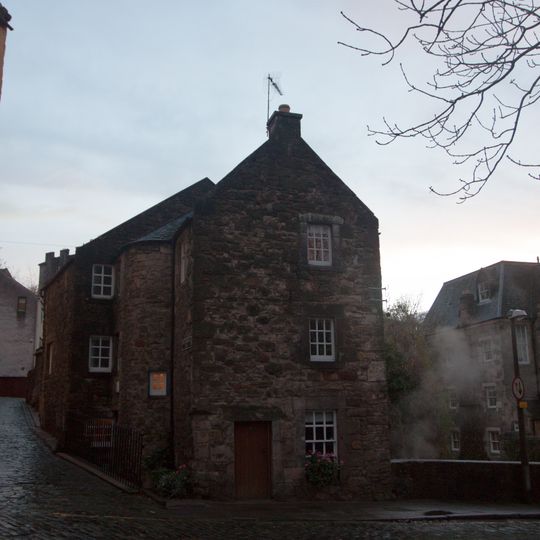 Edinburgh, Dean Village, Dean Path, Water Of Leith Bridge