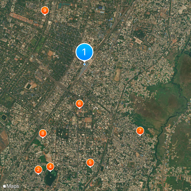 Bhubaneswar railway station Map